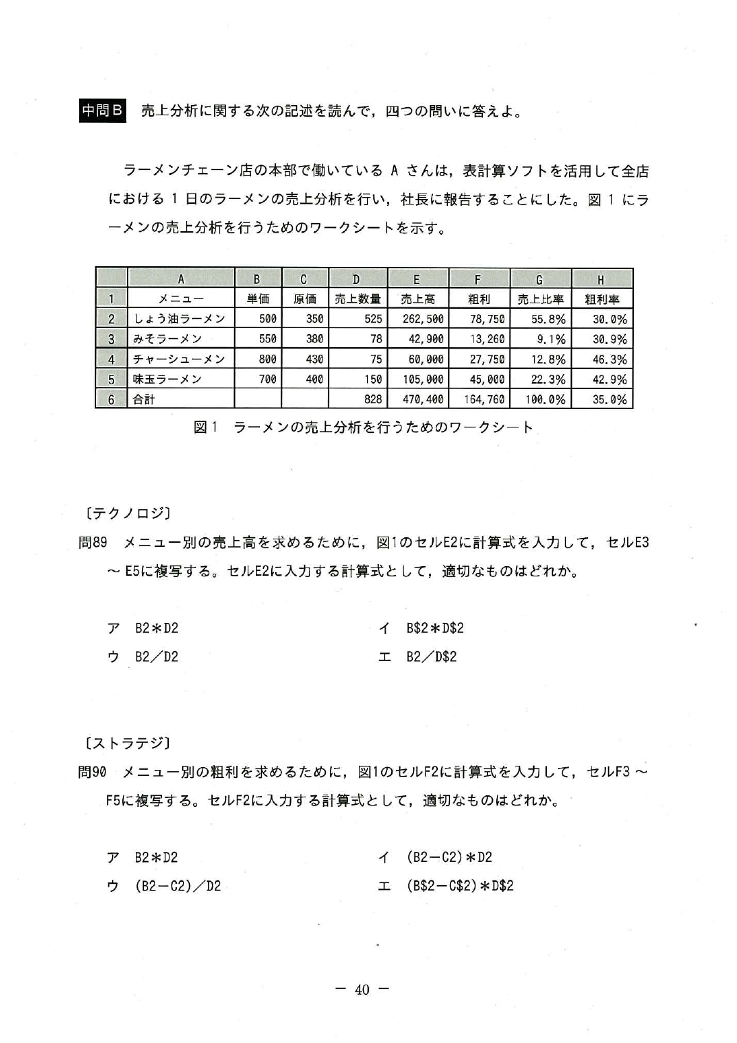 別表1